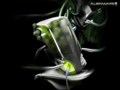 Alienware Computer Abstract