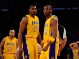 Andrew Bynum Kobe Bryant Los Angeles Lakers