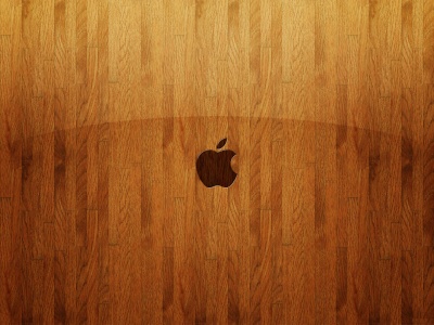 Apple Think Different Wood Background Computer