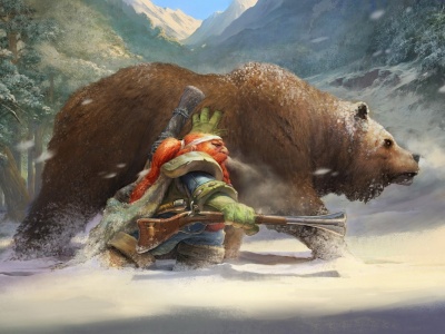 Art Dwarf Bear