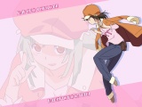 Bakemonogatari Girl Jump Posture Anime