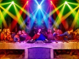 Colorful Funny Djs Last Rainbows Jesus Christ Scenes Sacreligious