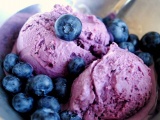 Fruits Food Ice Cream Blueberries