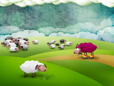 Funny Sheeps