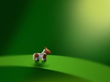 Green Leaf Pony Horse Micro