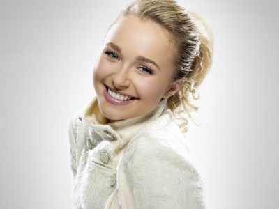 Hayden Panettiere Blonde Coat Smile Cute Hair