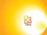 Microsoft Office Yellow Computer Wallpaper