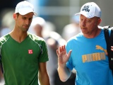 Novak Djokovic And Boris Becker