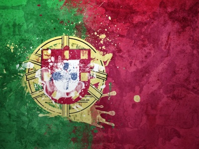 Portugal Flag Coat Of Arms Republic Background Texture Symbolism