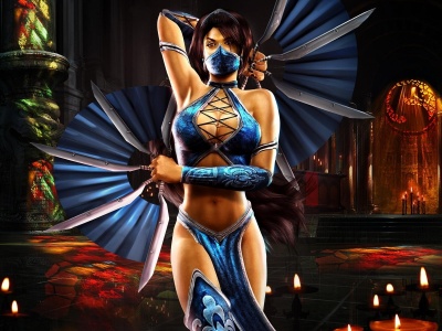 Princess Kitana Sexy Mortal Kombat