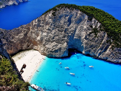 Sea Zakinthos Elation Lonian Lslands Greece Nature Landscapes