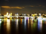 Thames Skyline By Night London United Kingdom