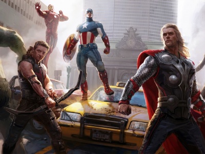 The Avengers Concept Art