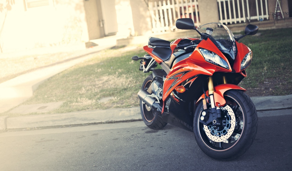 2009 Yamaha YZF-R6 Orange