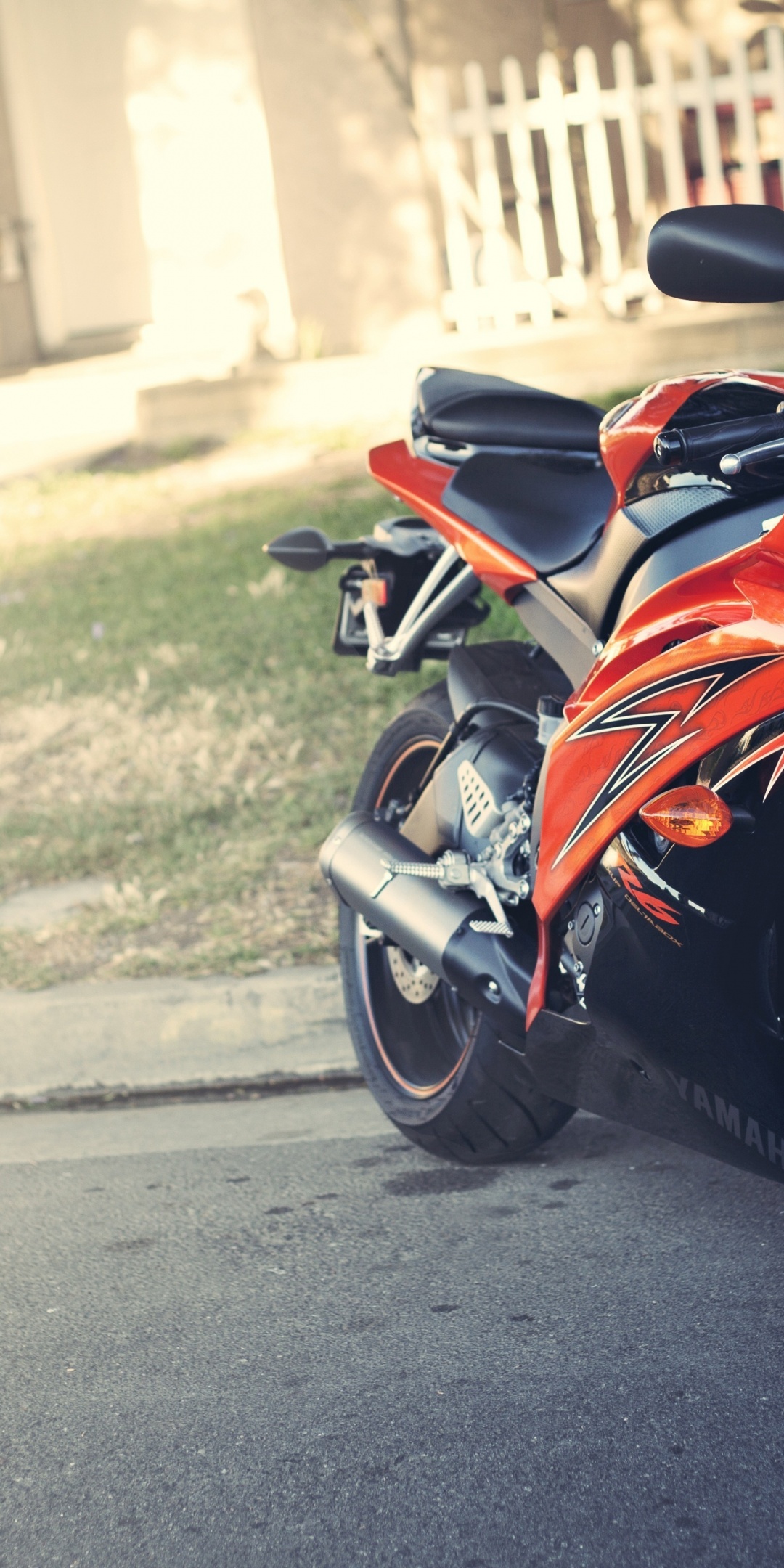 2009 Yamaha YZF-R6 Orange