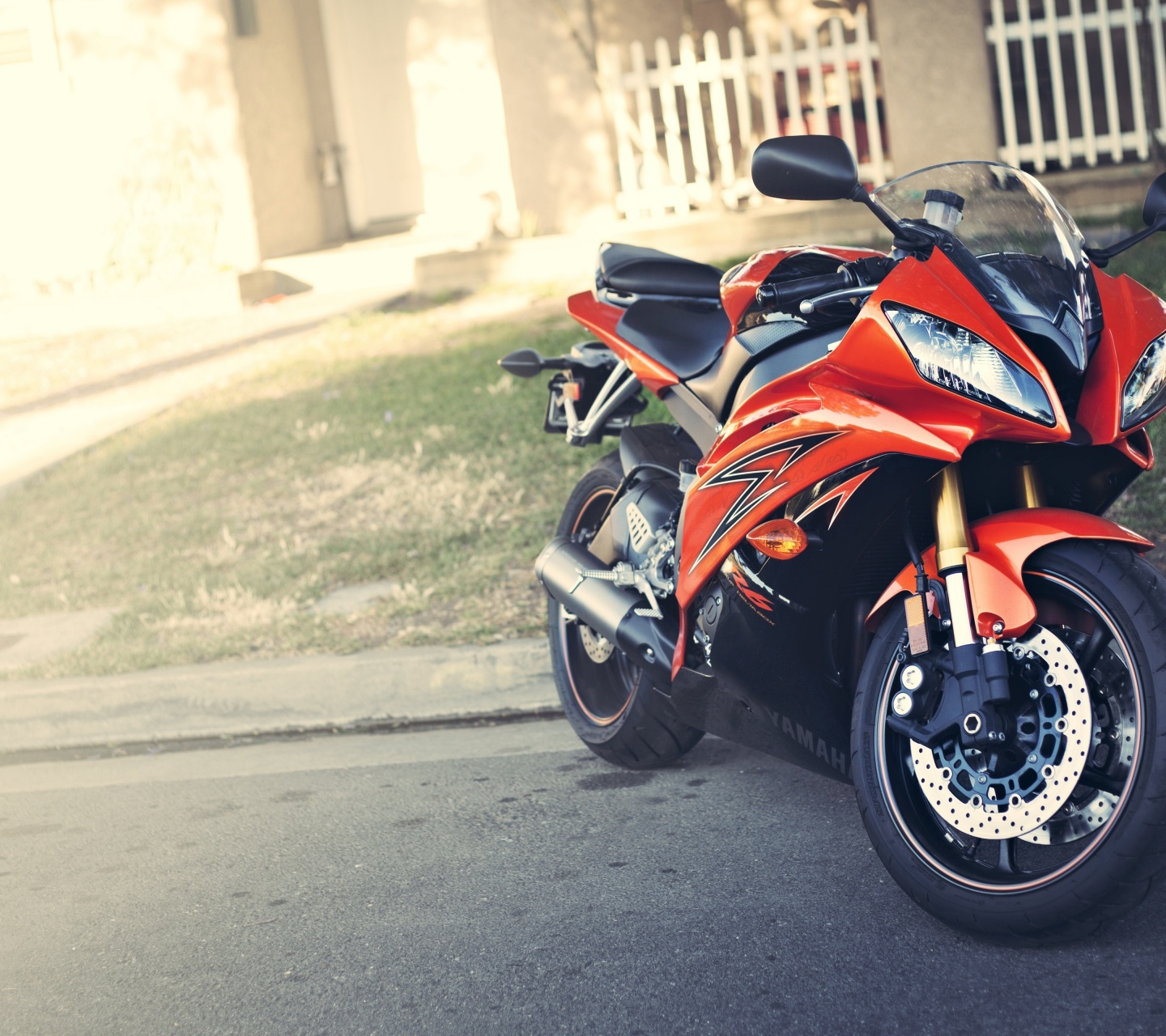 2009 Yamaha YZF-R6 Orange