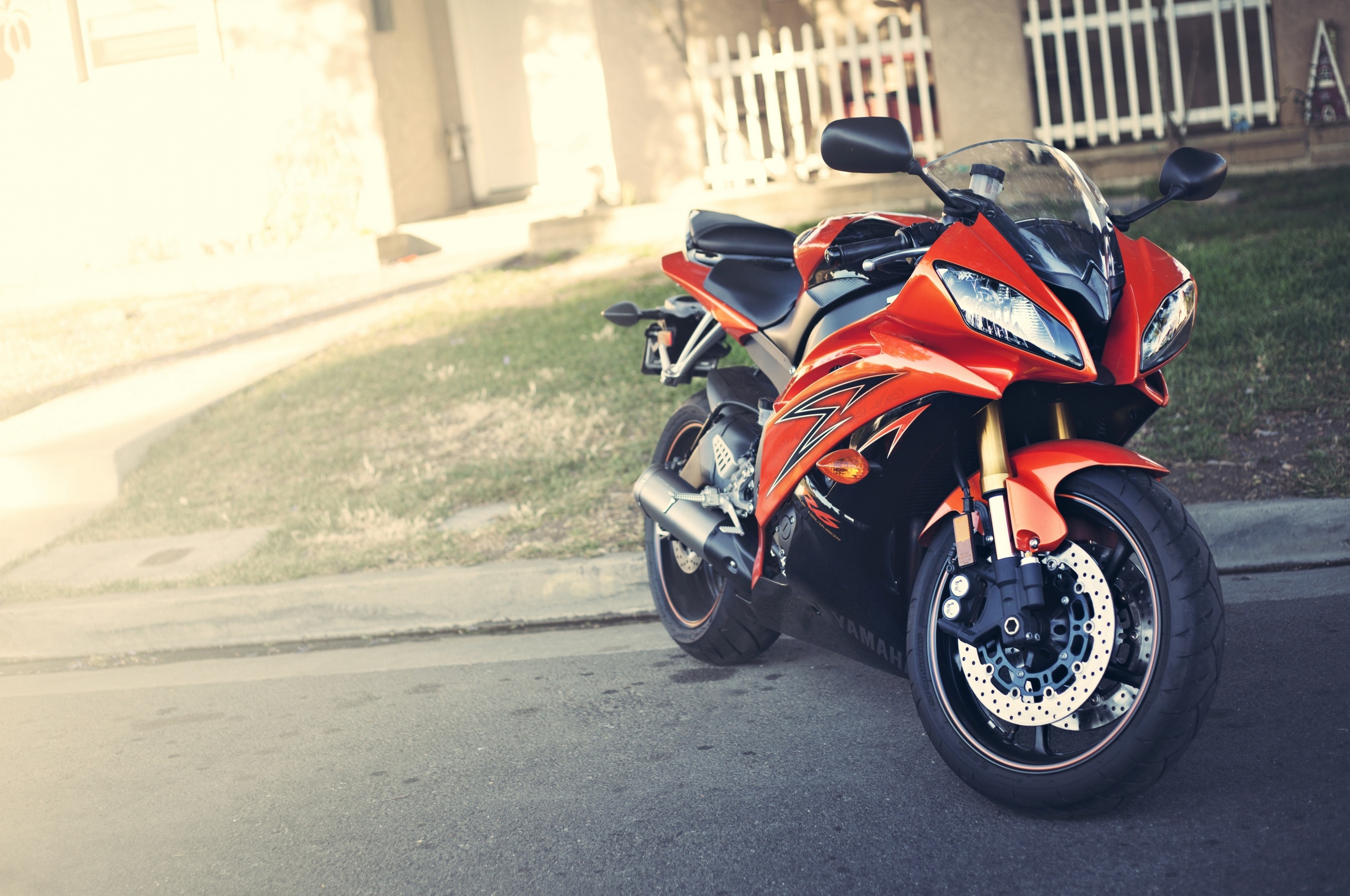 2009 Yamaha YZF-R6 Orange