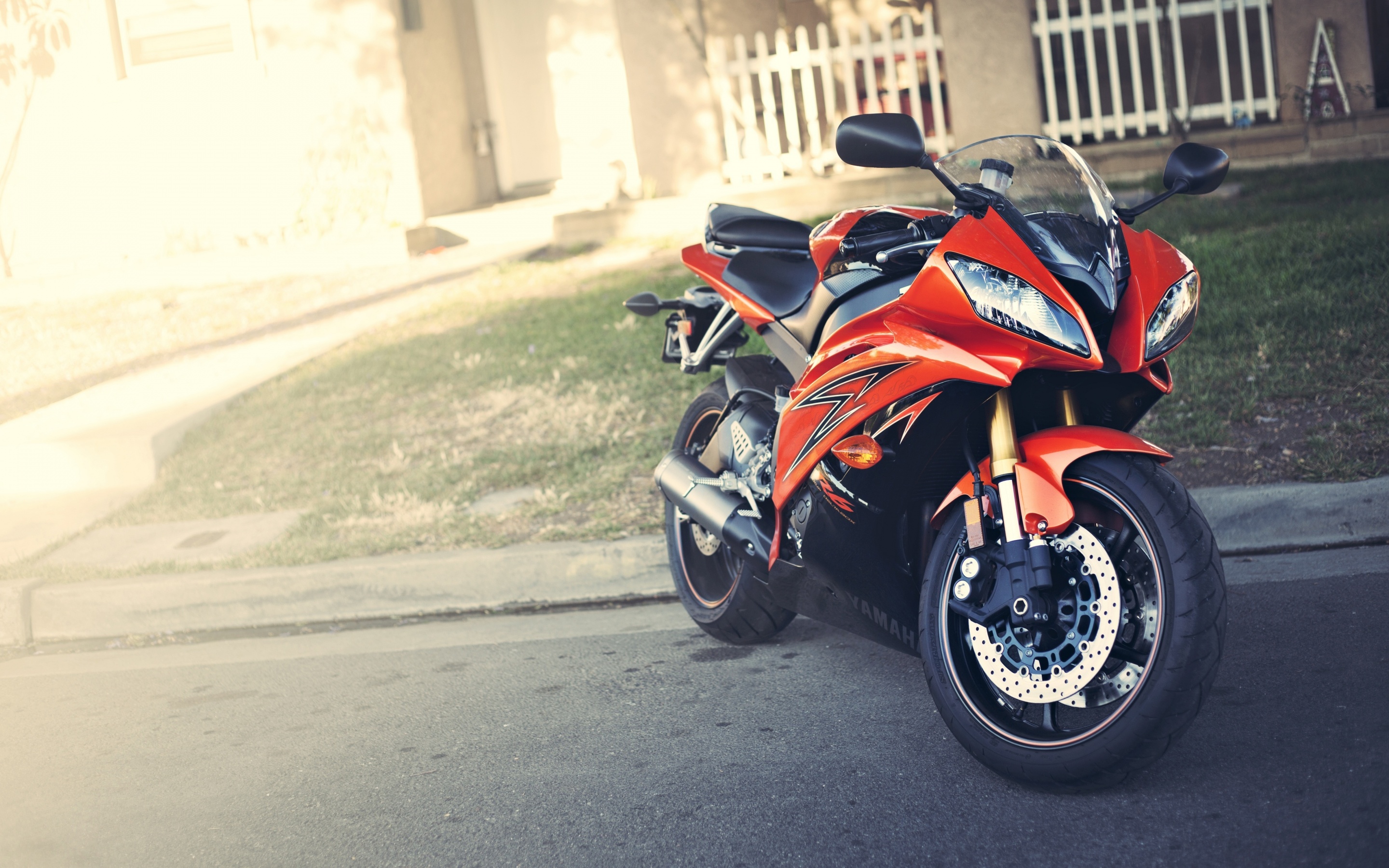 2009 Yamaha YZF-R6 Orange