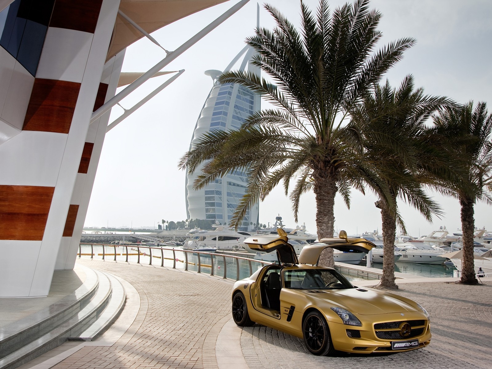 2010 Mercedes Benz Sls Amg Desert Gold