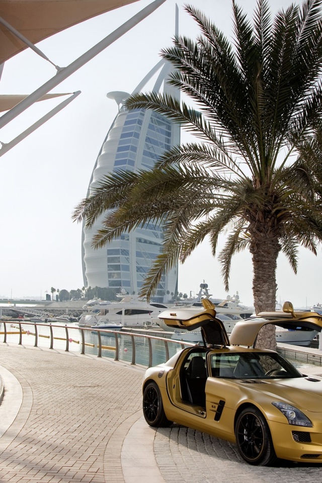 2010 Mercedes Benz Sls Amg Desert Gold