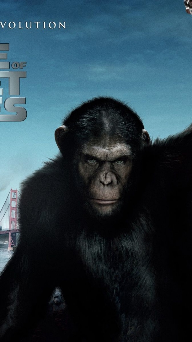 2011 Rise Of The Planet Of The Apes Poster Movie