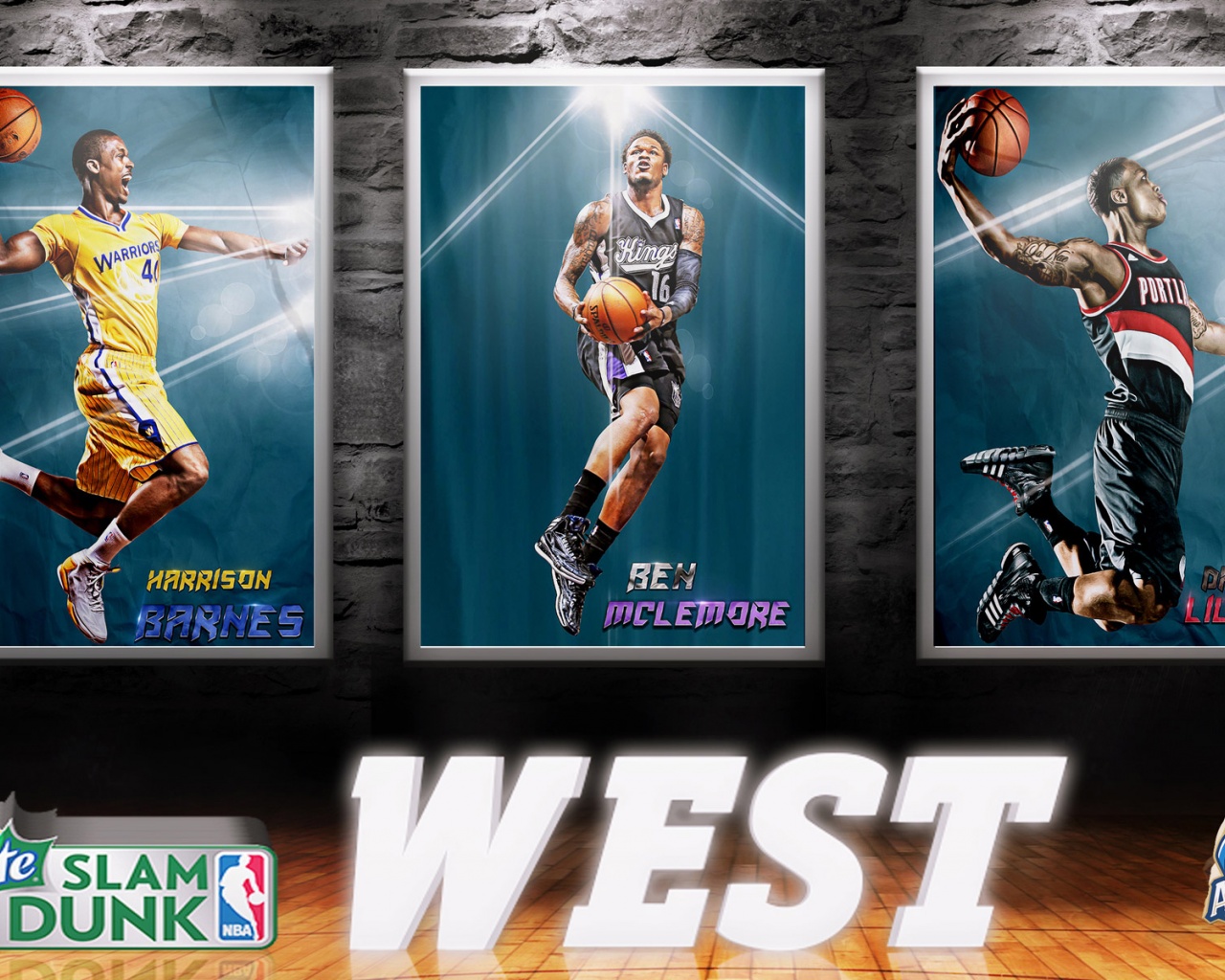 2014 NBA All Star Slam Dunk West