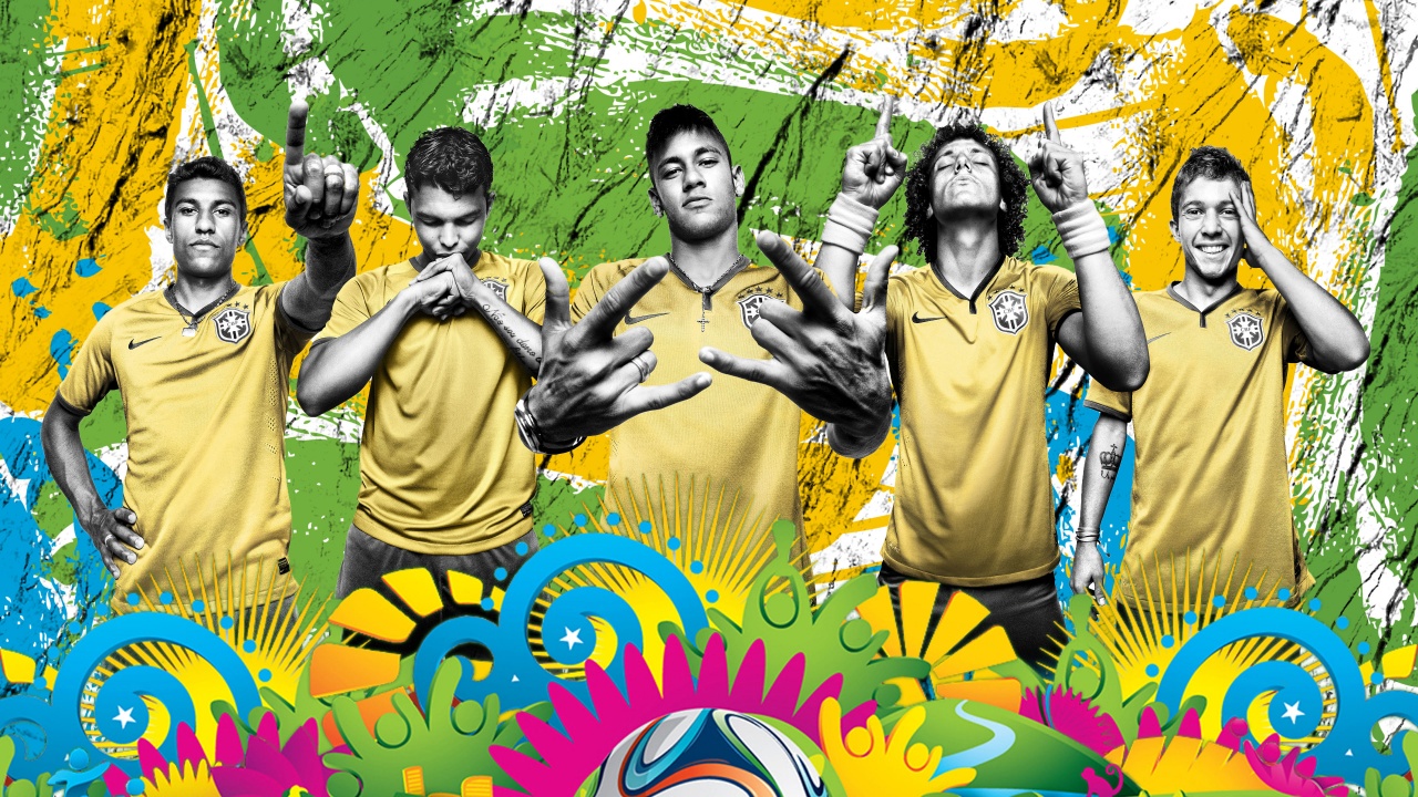 2014 World Cup Brazil Soccer Team