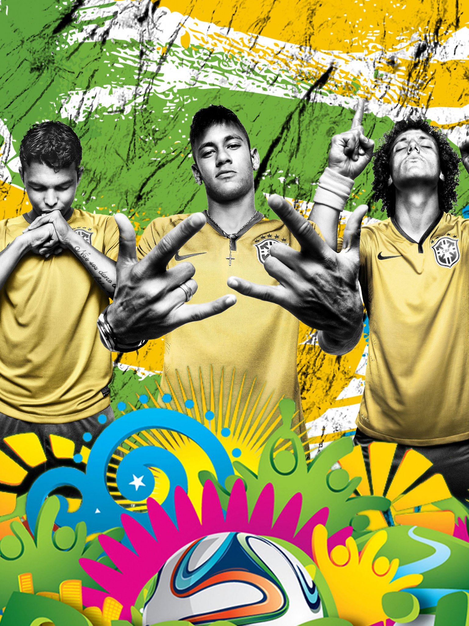 2014 World Cup Brazil Soccer Team