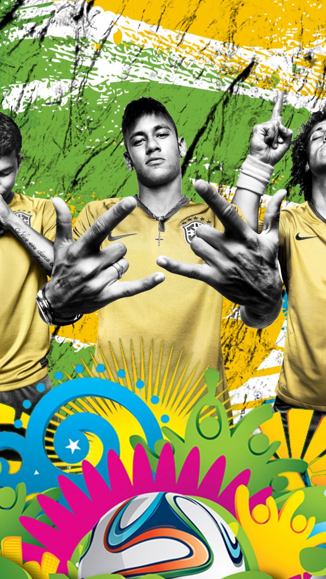 2014 World Cup Brazil Soccer Team