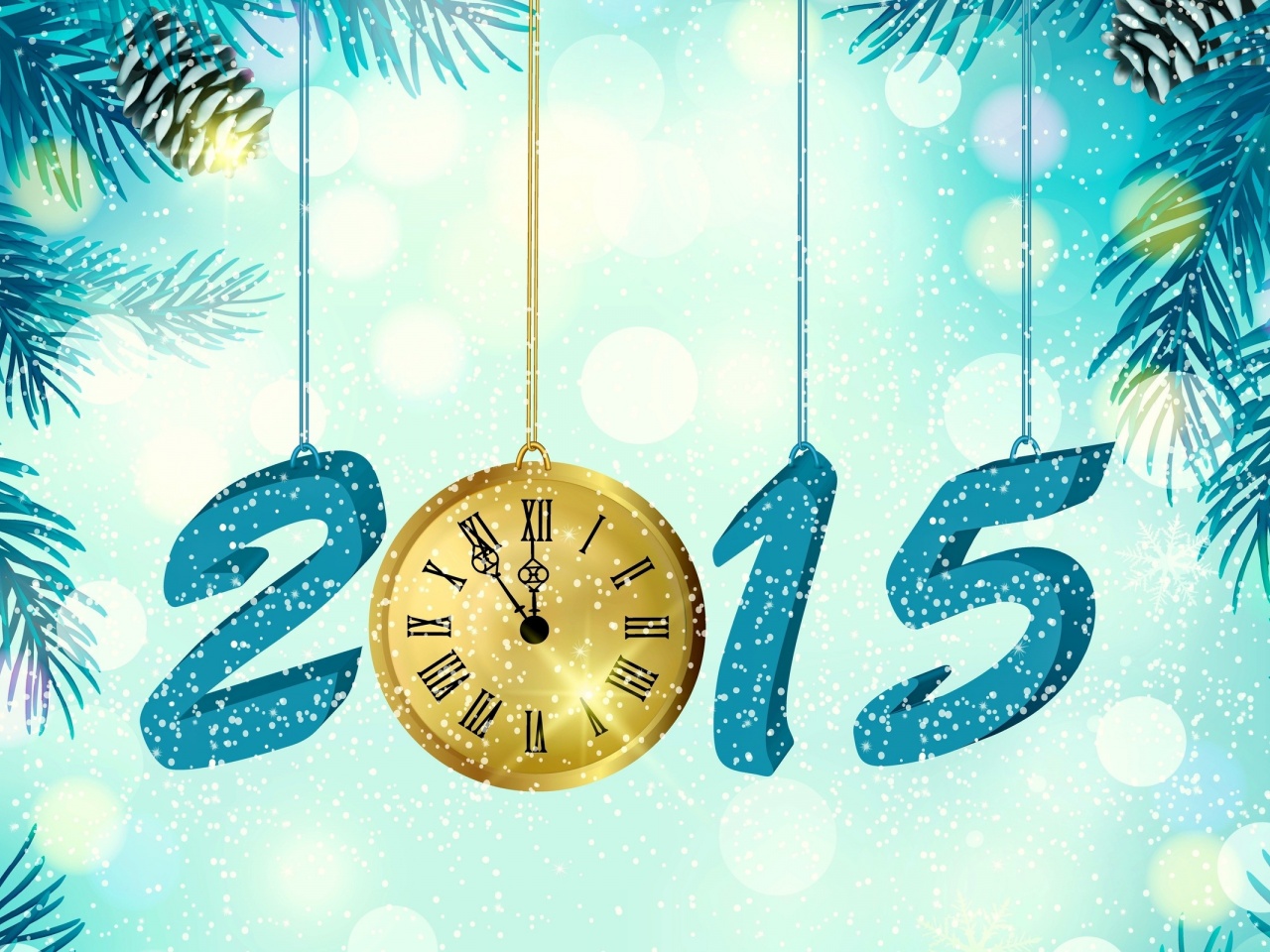 2015 Clock New Year