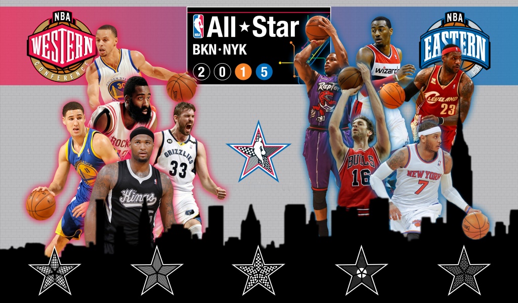 2015 NBA All-Stars Rosters