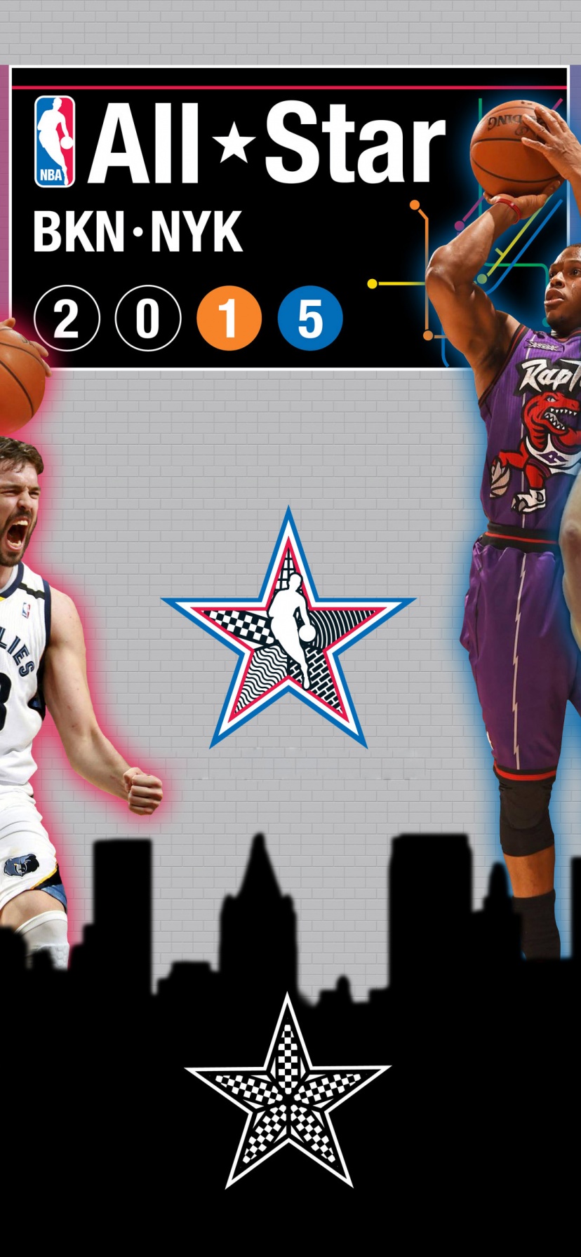 2015 NBA All-Stars Rosters