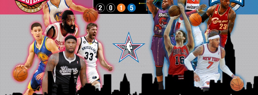 2015 NBA All-Stars Rosters