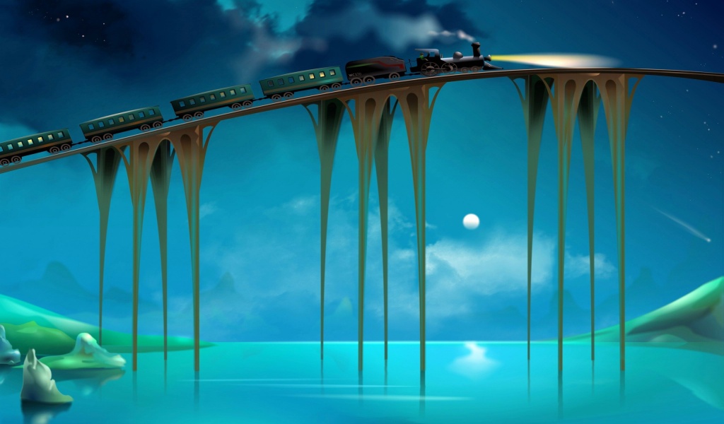 3D Bridge Train