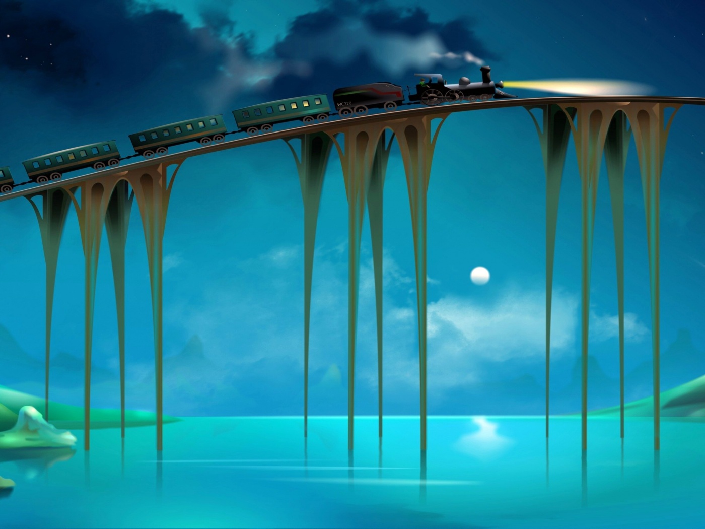 3D Bridge Train