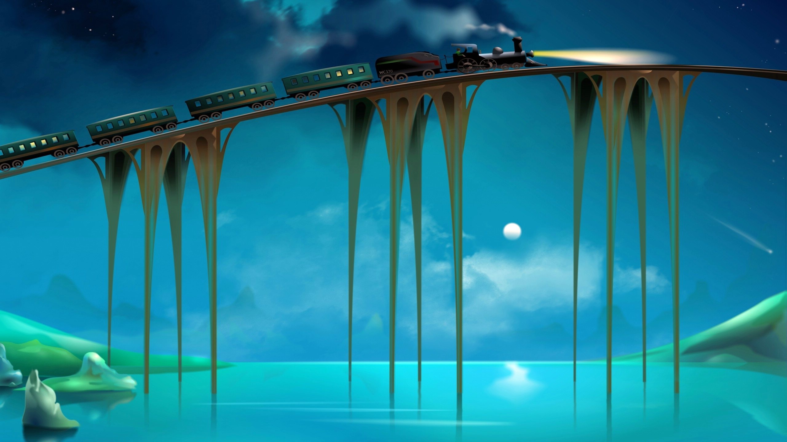 3D Bridge Train