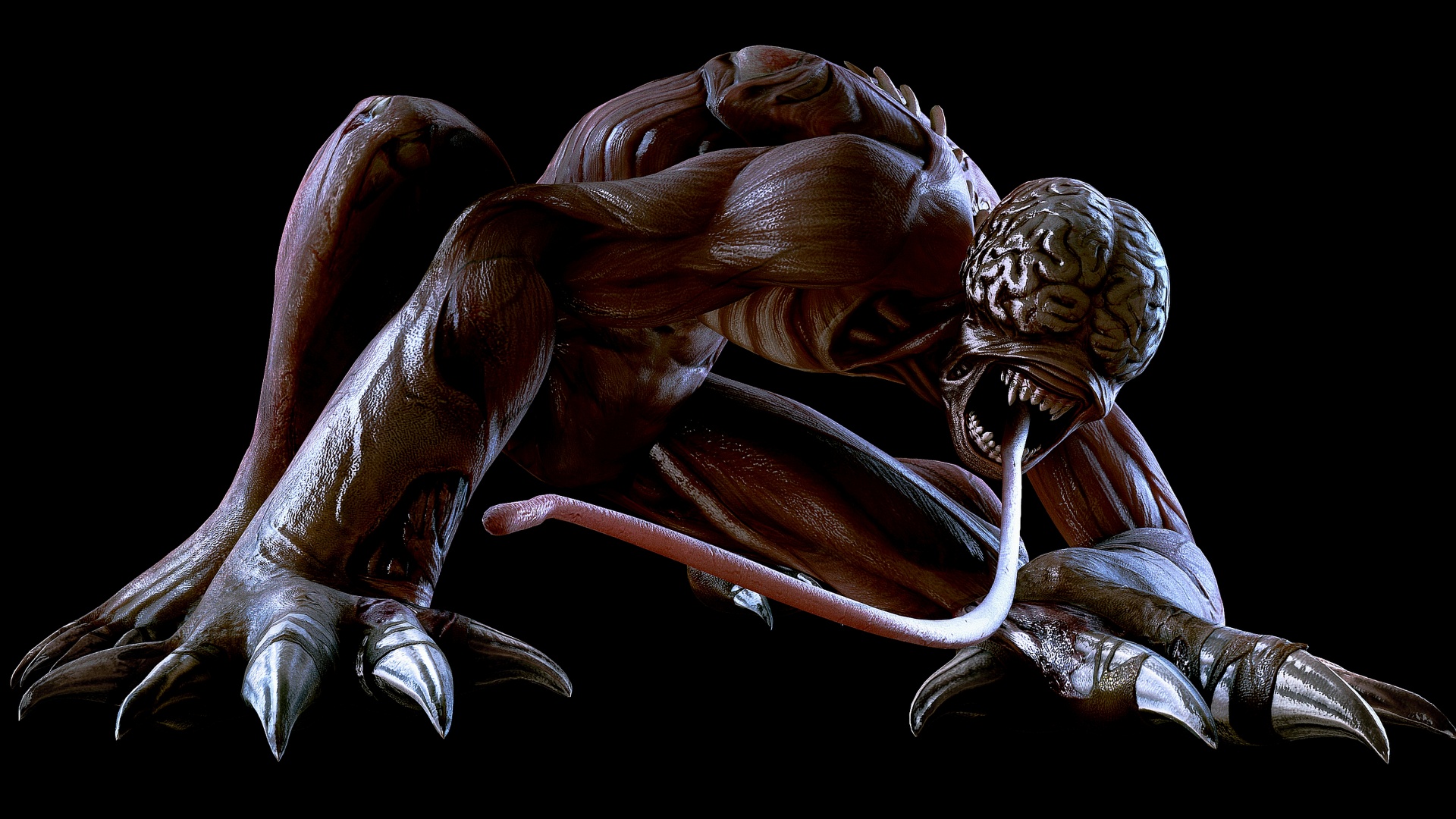 3D Licker From Resident Evil