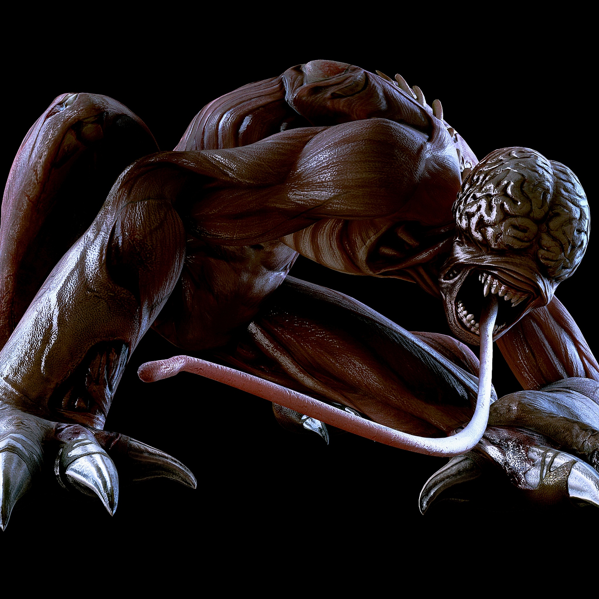 3D Licker From Resident Evil