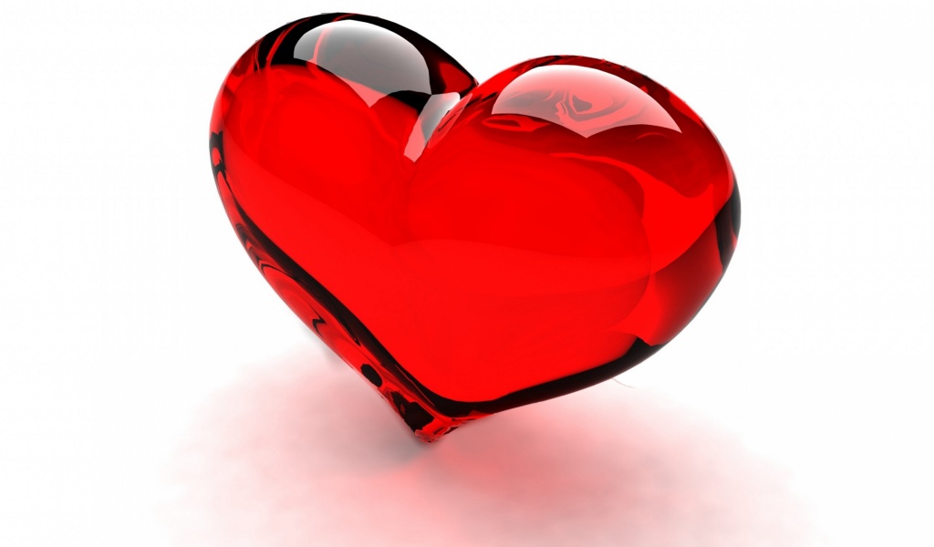 3D Red Heart