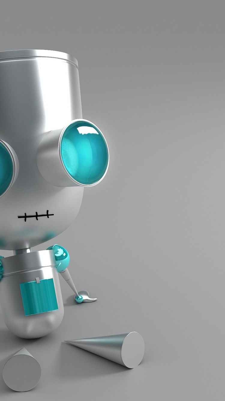 3D Robot Eyes Windows 8