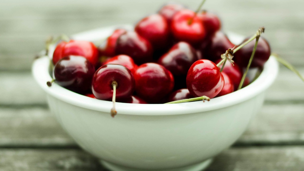 A Bowl Full Of Cherries