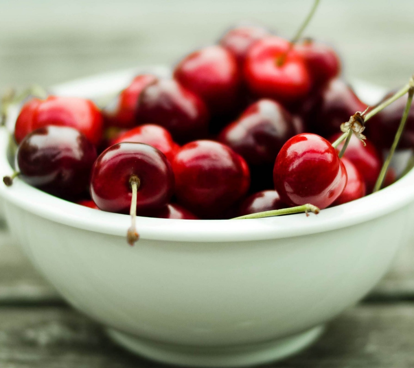 A Bowl Full Of Cherries