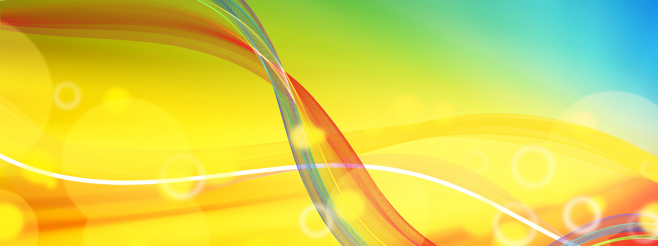 Abstract Color Spring Background