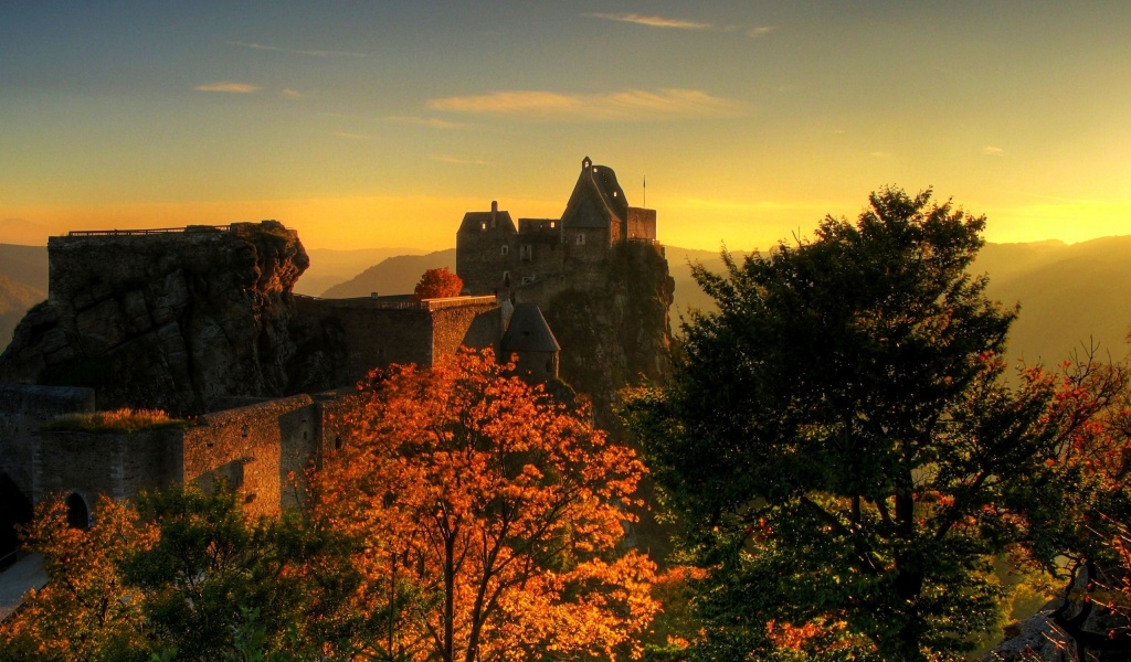 Aggstein Sundown Ii Schonbuhel Aggsbach Lower Austria Austria