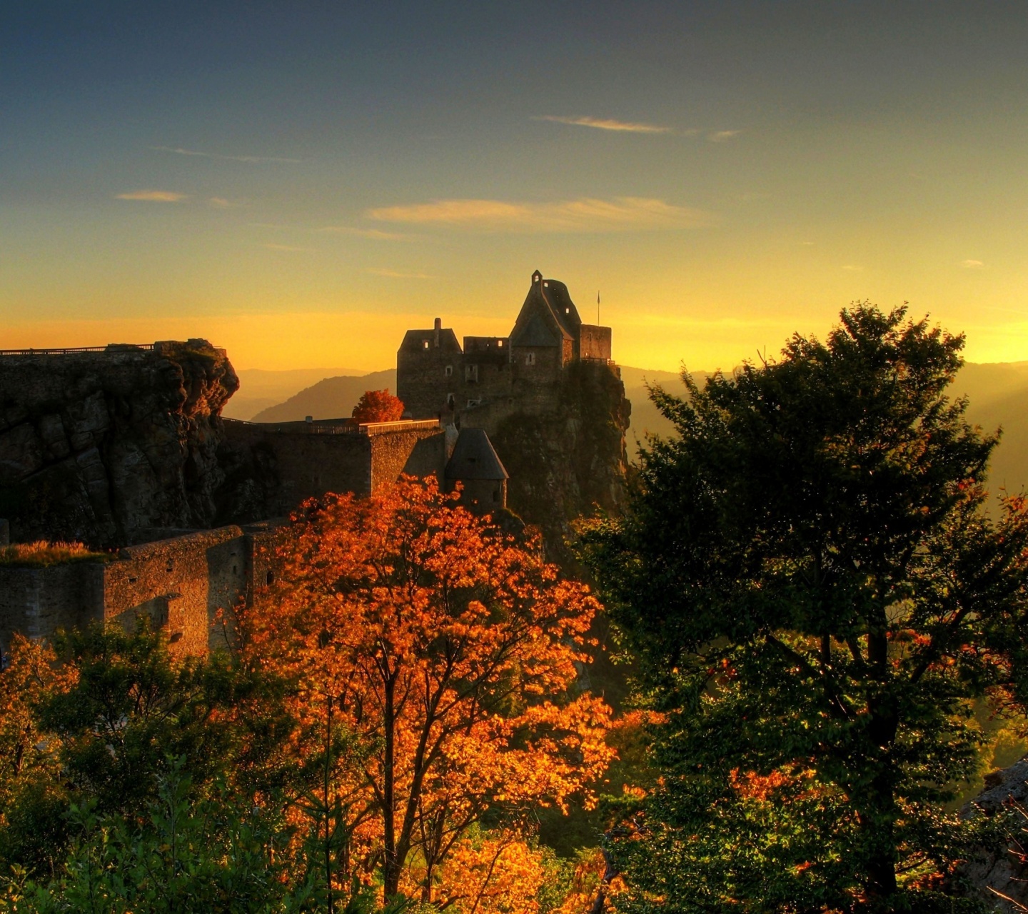 Aggstein Sundown Ii Schonbuhel Aggsbach Lower Austria Austria