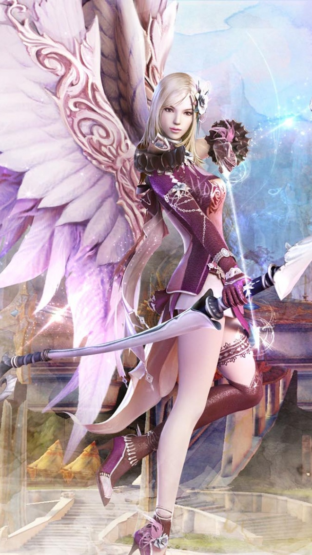 Aion Fantasy Cg Archer Girl