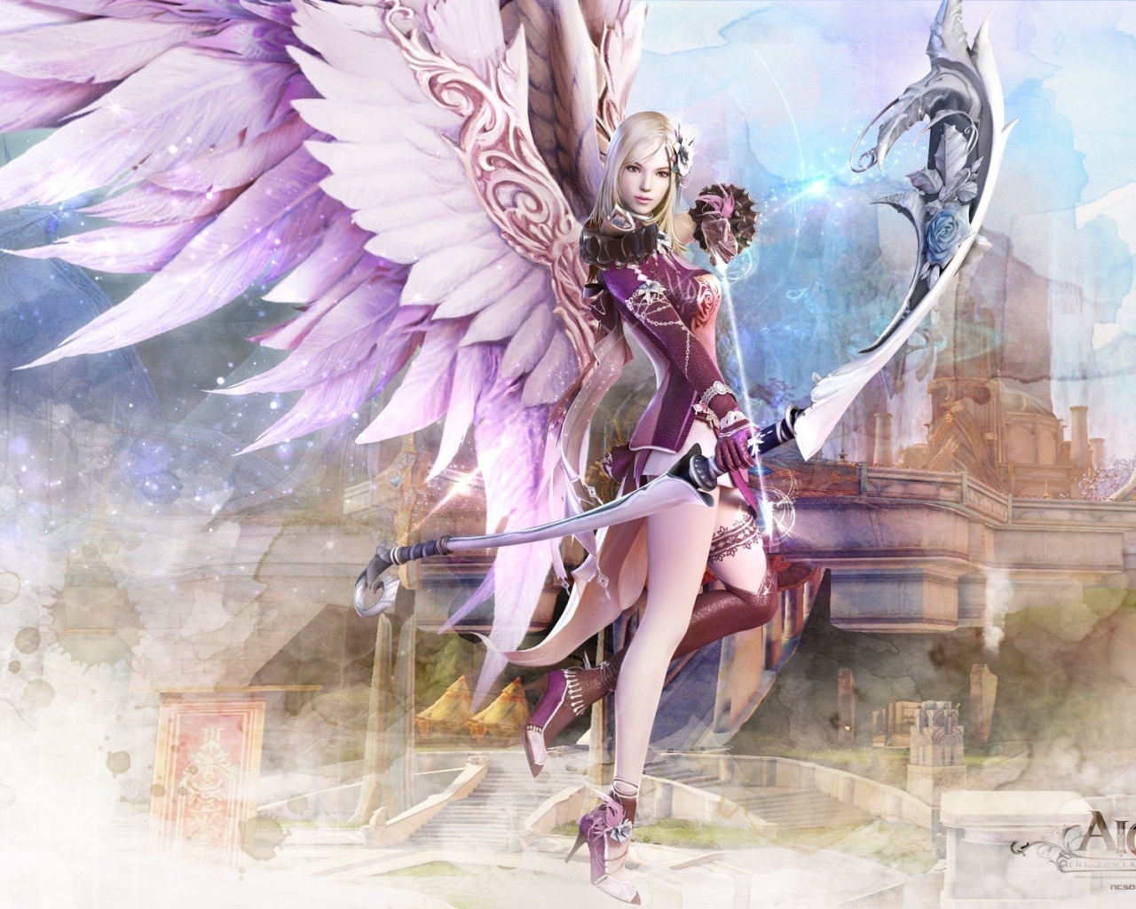 Aion Girl Wings