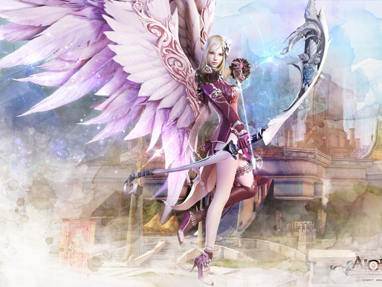 Aion Girl Wings