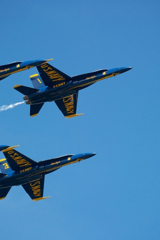 Aircraft Sky Weapons Blue Angel