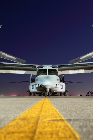 Airplane Airport Night